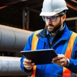 금속소재 시험법 실무 - **Prompt:** A dynamic, realistic shot emphasizing the critical role of metal testing in ensuring saf...