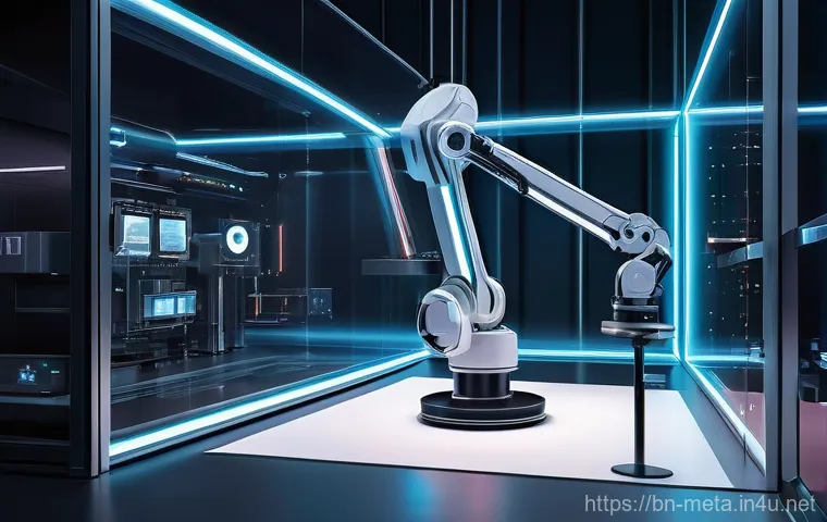 금속소재 시험법 실무 - **Prompt:** A high-tech, clean industrial environment showcasing the precision of Non-Destructive Te... 금속소재 시험법 실무 - **Prompt:** A high-tech, clean industrial environment showcasing the precision of Non-Destructive Te...